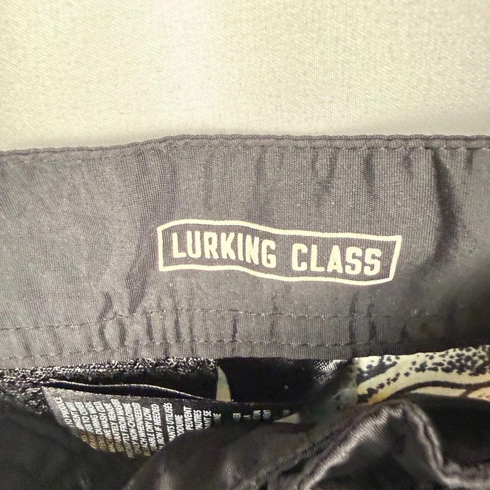 Lurking Class Men's Skull Board Shorts Swim Trunks 36 Indie‎ Surfing Hawaiian